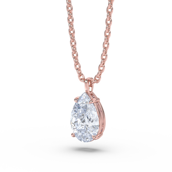 Lab Grown Diamond Pendant Necklace 