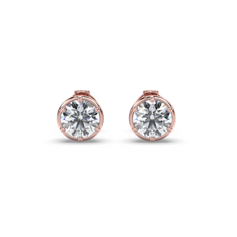 Lab Grown Diamond Stud Earrings 