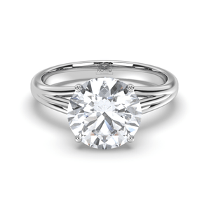 Mountain Diamond Ring - Komo Diamonds #color_white-gold