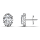 Lab Grown Diamond Stud Earrings 