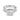 Chanel Side Halo Princess Diamond Ring - Komo Diamonds #color_platinum