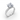 Chanel Side Halo Princess Diamond Ring - Komo Diamonds #color_platinum