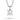 Princess Diamond Hidden Halo Pendant - Komo Diamonds #color_platinum