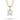 Princess Diamond Hidden Halo Pendant - Komo Diamonds #color_yellow-gold