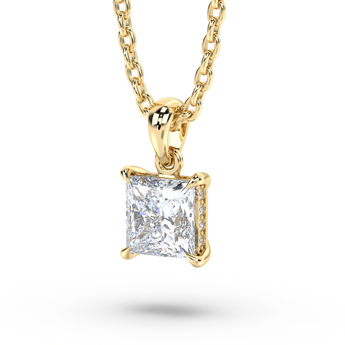 Lab Grown Diamond Pendant Necklace 