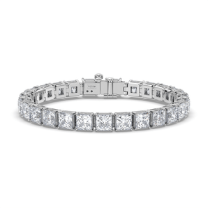 Inca Princess Diamond Tennis Bracelet - Komo Diamonds #color_white-gold