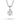 Round Diamond Side Halo Pendant - Komo Diamonds #color_platinum