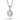 Round Diamond Flower Pendant - Komo Diamonds #color_platinum