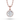 Round Diamond Flower Pendant - Komo Diamonds #color_rose-gold