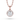 Round Diamond Halo Pendant - Komo Diamonds #color_rose-gold