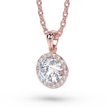 Lab Grown Diamond Pendant Necklace 