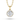 Round Diamond Flower Pendant - Komo Diamonds #color_yellow-gold