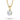 Round Diamond Side Halo Pendant - Komo Diamonds #color_yellow-gold