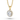 Round Diamond Flower Pendant - Komo Diamonds #color_yellow-gold