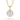 Round Diamond Halo Pendant - Komo Diamonds #color_yellow-gold