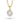 Round Diamond Halo Pendant - Komo Diamonds #color_yellow-gold