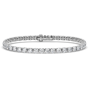 Spider Diamond Tennis Bracelet 10 carat - Komo Diamonds #color_white-gold