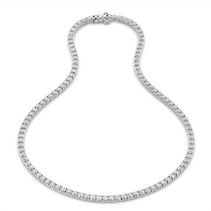 Spider Diamond Tennis Necklace 13.5 carat - Komo Diamonds #color_white-gold