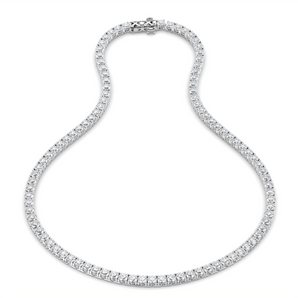 Spider Diamond Tennis Necklace 18.5 carat - Komo Diamonds #color_white-gold